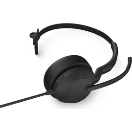JABRA Evolve2 50 MS Mono kabelgebunden Headset schwarz USB-A/C