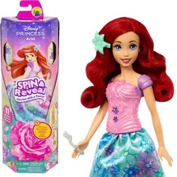 MATTEL HTV88 Disney Prinzessin Spin & Reveal Arielle Puppe