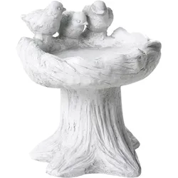 Vogelbrunnen JEZZA Vogel Grau