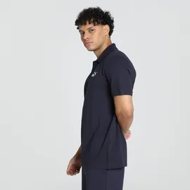 Puma Essentials No. 1 Logo Pique-Poloshirt blau S