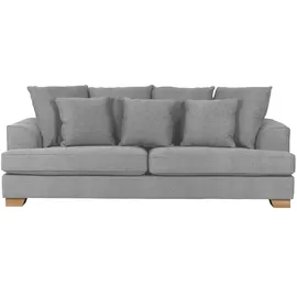 Soho Sofa Stoff 3-Sitzer Grau