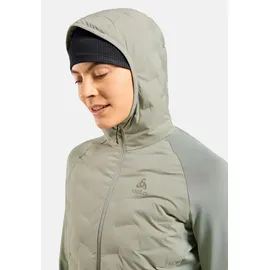 Odlo The Zeroweight Insulator Hybrid Mid Layer Hooded Zip shadow (10876) M