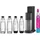 Sodastream Duo schwarz + 2 Glaskaraffen + 2 PET-Flaschen + Zylinder