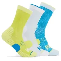 Hoka One One Hoka Unisex Crew Run Sock 3-Pack schwarz