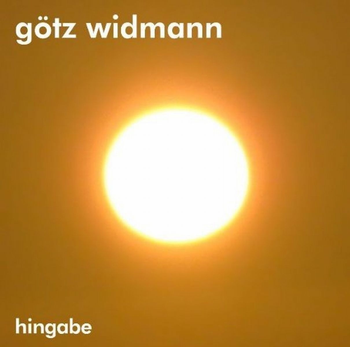 Tsunami - Götz Widmann. (CD)