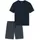 SCHIESSER Shorty Blau 58 (XXXL)