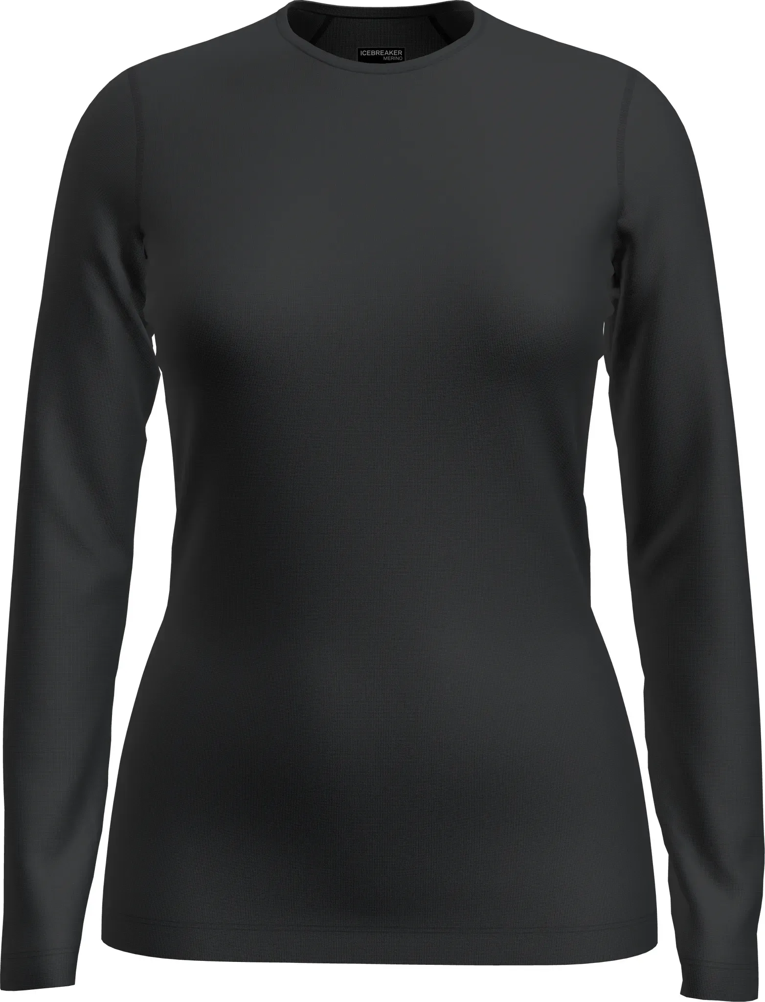 Icebreaker Damen 260 Tech Langarmshirt - XXL - Black
