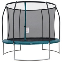 Axi Boston Trampolin rund mit Netz Ø 305 cm Grün Schwarz, Metall, Kunststoff, 311x261x311 EN 71, CE, Outdoor Spielzeug, Trampoline