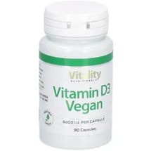 Vitality Nutritionals Vitamin D3 Kapseln 90 St.