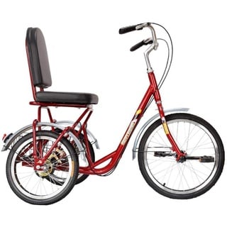 Erwachsene Dreirad Fahrrad Dreirad for Erwachsene mit Korb, 3 Radfahrräder Erwachsene Senioren Cruiser Bike, Dreirad Fahrräder for Frauen Männer Anfänger, verschleißfeste Sattel