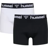 hummel Herren HMLMARS 2PACK Boxers, Black/White, L