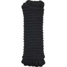 vidaXL Bootsseil 6 m Schwarz Polyester