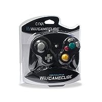 CirKa Kabelgebundener Controller für Gamecube/Wii, Schwarz