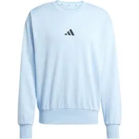 Adidas Essentials Feelcozy Sweatshirt - Glow Blue / Black