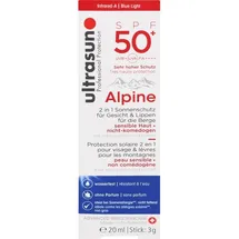 Ultrasun Alpine Creme 2in1 Gesicht+Lippen LSF 50+ 20 ml