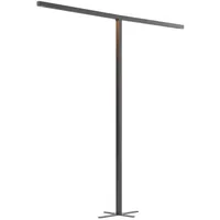 Grau Team Cowork Stehleuchte LED, schwarz - 3.500 K