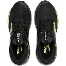 Brooks Adrenaline GTS 24 Weatherized Herren Black/Ebony/New Yellow 44