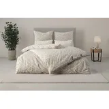 OTTO home Mariby Blümchen Beige 135 x 200 cm + 2 x 40 x 80 cm