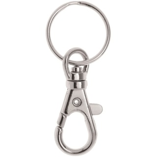 Glorex  GLOREX 6 1835 011 Schlüsselanhänger, Metall, silber, 25 mm