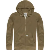 Vintage Industries Cruz Zip Hoodie Herren Beige M