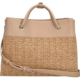 Valentino Alexia Summer Shopper Synthetik Braun/Weiß