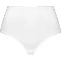 Hanro Maxi Slip Cotton Seamless in white L