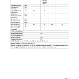 Sharp SJ-LD110E0XS-EU Einbaukühlschrank (122 l, 875 mm hoch)