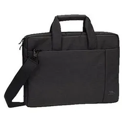 RIVACASE Laptoptasche Central 8221 Kunstfaser schwarz 8221 BLACK bis 33,8 cm (13,3 Zoll)