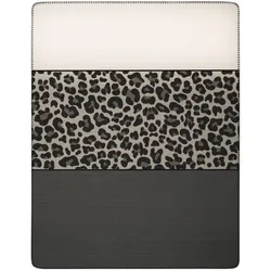 Biederlack Wohn- und Kuscheldecke 'Leo Part' 150 x 200 cm Natur