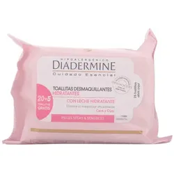 Diadermine  Gesichtsreiniger Make-up-entferner-tücher Spenden Feuchtigkeit Für Trockene, Emp  in multifarben, Einheitsgrösse
