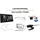 JUST SOUND best choice for caraudio DMX5023DABS Autoradio Einbauset für Opel Corsa D Champagner mit Bluetooth, USB, DAB, Touchscreen