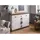 MASSIVMOEBEL24.DE Sideboard 120 x 90 x 45 cm Weiß