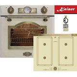 Herd Set Kaiser 6355 ElfEm Einbau Backofen Induktionskochfeld KCT 6745 ArtDeco