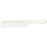 JRL PROFESSIONAL Barbering Comb 7.6" white