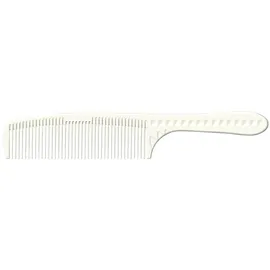 JRL PROFESSIONAL Barbering Comb 7.6" white