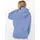 Zwillingsherz Hoodie "Kleiner Dackel", Damen, Gr. S/M, blau (mittelblau), angeraute Sweatware, Obermaterial: 50% Baumwolle, 50% Polyester, unifarben, Sweatshirts Hoodie, "Dackel"-Stickerei, bedruckter Kordelzug, Kängurutasche