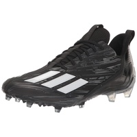 adidas Men's Adizero Football Shoe, Black/White/Black, 12.5 - 47 1/3 EU