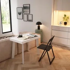 SKRAUT HOME Ausziehtisch 262 x 73 x 90 cm weiß
