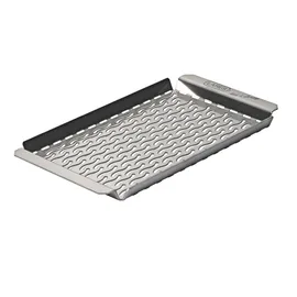 LARES Grillschale 22 x 11 cm Edelstahl silber