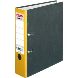 Herlitz maX.file nature DIN A4 80 mm Gelb 1 St.