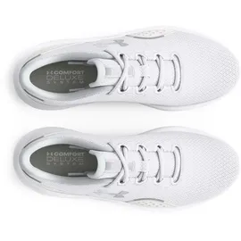 Under Armour Charged Surge 4 Damen White/Distant Gray/Metallic Silver 43