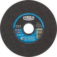 TYROLIT - gerade Ausführung, 2in1 superdünn Ø 125x1 mm