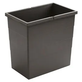 HAILO Einbaumülleimer 28 l Grau