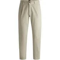 Boss ORANGE Chinohose »Chino-Pleated«, mit Markenlogo BOSS ORANGE Light