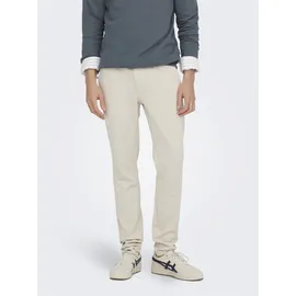 Only & Sons ONSMARK Tapered Chino Hose Beige 33 30