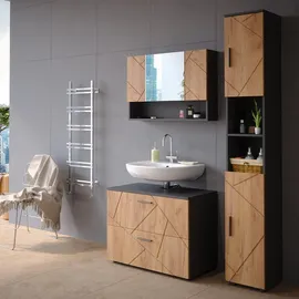 Vicco Irma 80 cm anthrazit/eiche