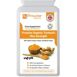 Kurkuma-Curcumin 720 mg – 120 Kapseln | Kurkuma- und Schwarzpfeffer-Kapseln mit hoher Wirksamkeit | Vegane und vegetarische Kurkuma-Ergänzungsmittel