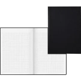 KÖNIG & EBHARDT Notizbuch A4 kariert Schwarz