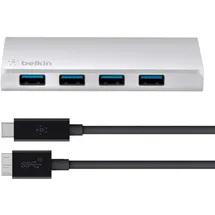 Belkin F4U088VF USB 3.2 Gen 1 (3.1 Gen 1) Micro-B 5000 Mbit/s, Silber