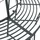 vidaXL Baumbank Ø 160 x 89 cm Grau